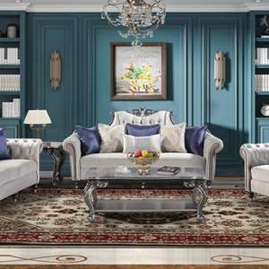 Americal style tufted classic sofa set 